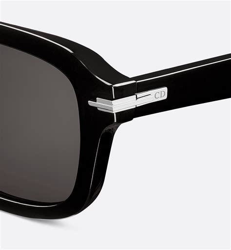 DiorBlackSuit S15I Black Square Sunglasses 